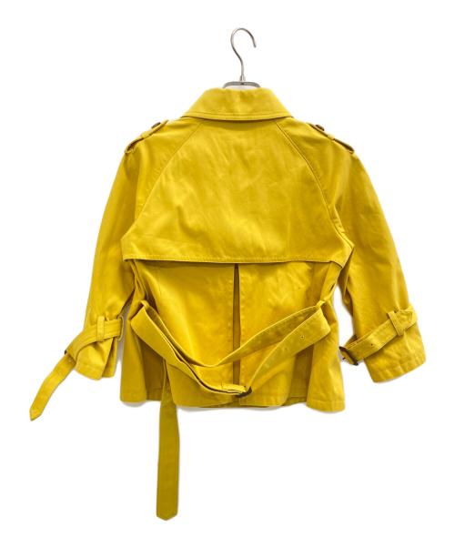 OLD ENGLAND（オールドイングランド）OLD ENGLAND (オールドイングランド) ショートコート イエロー サイズ:36の古着・服飾アイテム