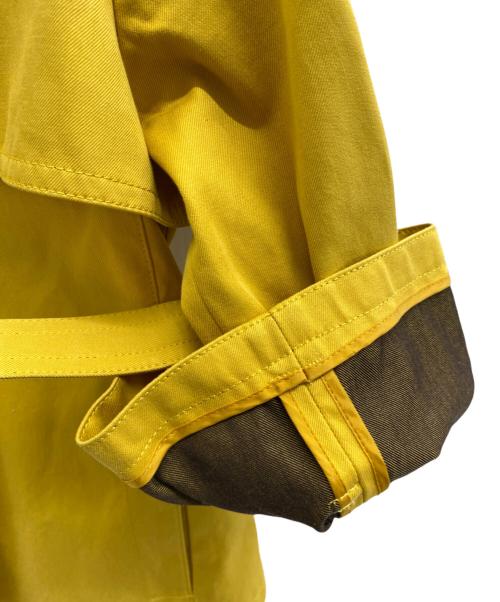 OLD ENGLAND（オールドイングランド）OLD ENGLAND (オールドイングランド) ショートコート イエロー サイズ:36の古着・服飾アイテム