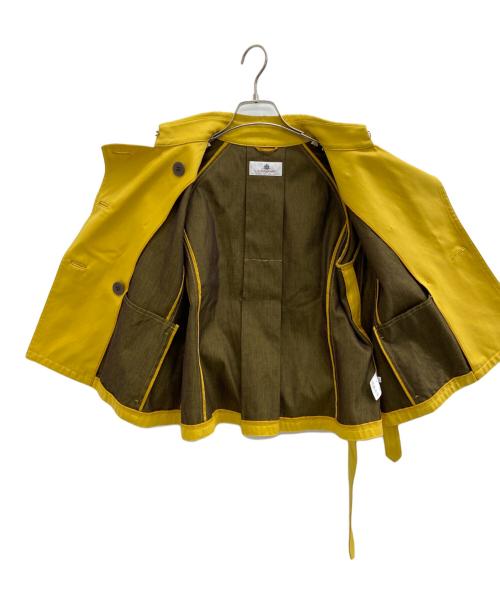 OLD ENGLAND（オールドイングランド）OLD ENGLAND (オールドイングランド) ショートコート イエロー サイズ:36の古着・服飾アイテム