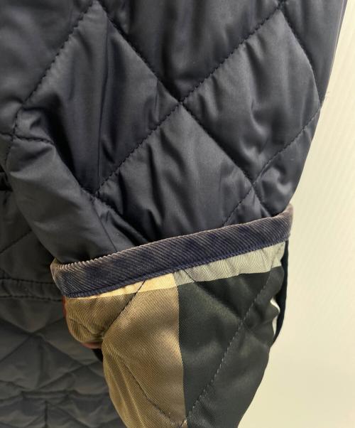 BLUE LABEL CRESTBRIDGE（ブルーレーベルクレストブリッジ）BLUE LABEL CRESTBRIDGE (ブルーレーベルクレストブリッジ) キルティングコート ネイビー サイズ:40の古着・服飾アイテム