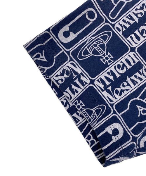 Vivienne Westwood（ヴィヴィアンウエストウッド）Vivienne Westwood (ヴィヴィアンウエストウッド) 半袖カットソー ネイビー サイズ:46の古着・服飾アイテム