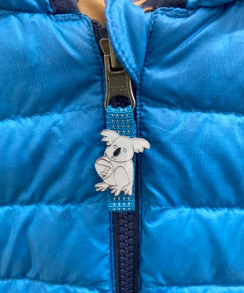 Patagonia（パタゴニア）Patagonia (パタゴニア) ダウンジャケット　キッズ ブルー サイズ:4Tの古着・服飾アイテム