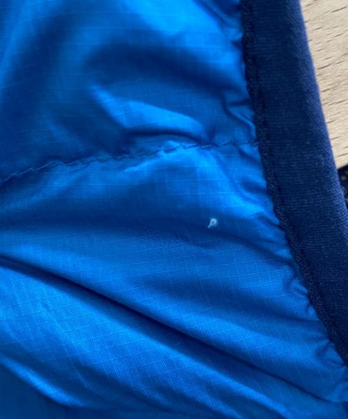 Patagonia（パタゴニア）Patagonia (パタゴニア) ダウンジャケット　キッズ ブルー サイズ:4Tの古着・服飾アイテム