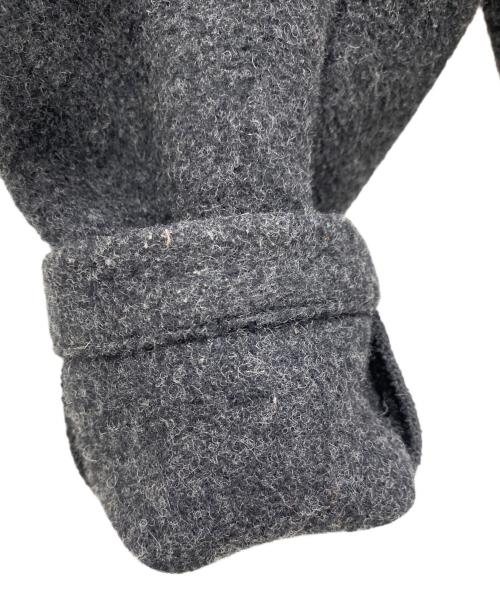 DANTON（ダントン）DANTON (ダントン) ウールモッサフードコート ブラック サイズ:34の古着・服飾アイテム