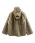 THINK FUR (シンクファー) Gradation Fur Foody Jacket ベージュ サイズ:F：18000円