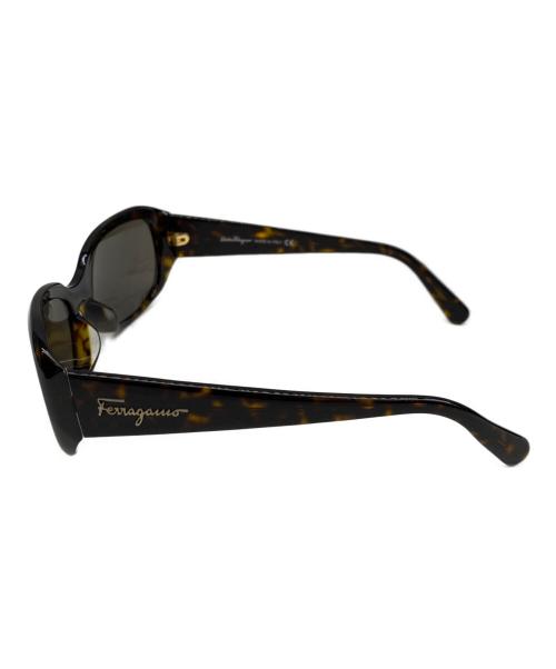 Salvatore Ferragamo（サルヴァトーレ フェラガモ）Salvatore Ferragamo (サルヴァトーレ フェラガモ) サングラス ダークブラウン サイズ:57?15の古着・服飾アイテム