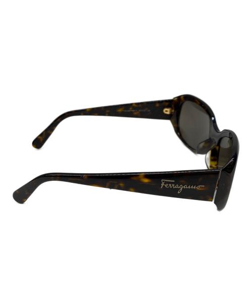 Salvatore Ferragamo（サルヴァトーレ フェラガモ）Salvatore Ferragamo (サルヴァトーレ フェラガモ) サングラス ダークブラウン サイズ:57?15の古着・服飾アイテム