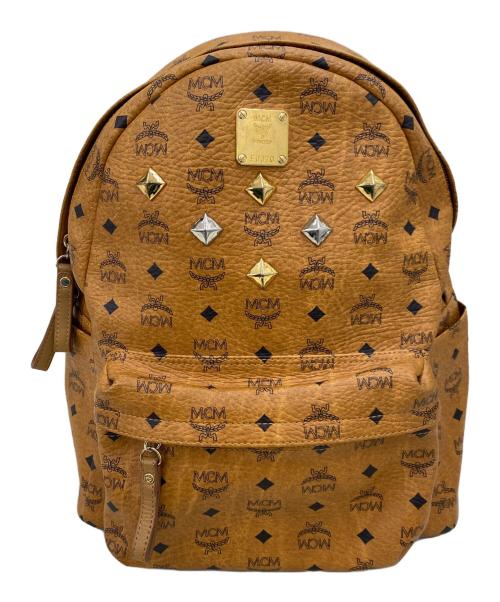 MCM（エムシーエム）MCM (エムシーエム) リュック ブラウンの古着・服飾アイテム