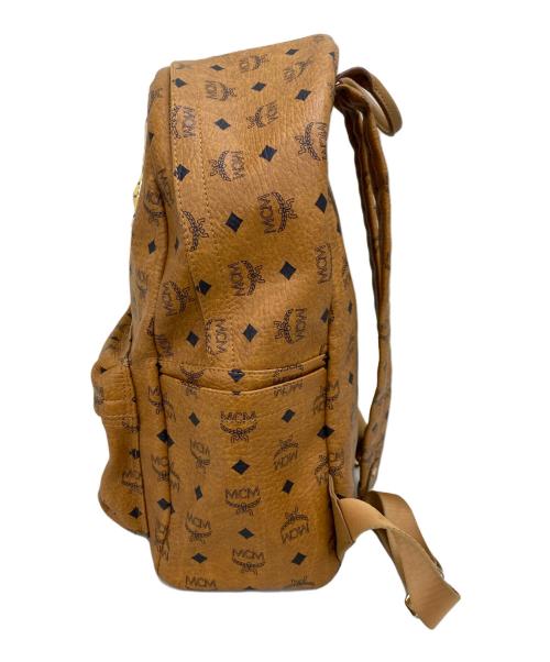 MCM（エムシーエム）MCM (エムシーエム) リュック ブラウンの古着・服飾アイテム