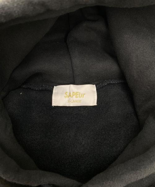 SAPEur（サプール）SAPEur (サプール) プルオーバーパーカー ブラック サイズ:XLの古着・服飾アイテム