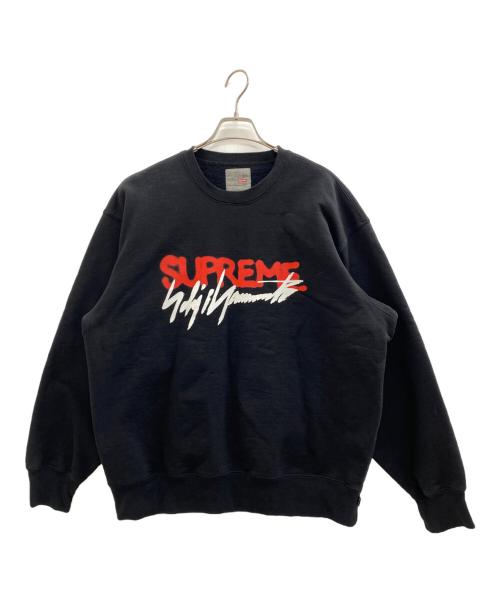 SUPREME（シュプリーム）Supreme (シュプリーム) YOHJI YAMAMOTO (ヨウジヤマモト) Crewneck ブラック サイズ:Lの古着・服飾アイテム