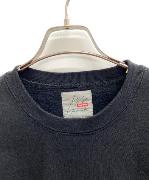 SUPREME（シュプリーム）Supreme (シュプリーム) YOHJI YAMAMOTO (ヨウジヤマモト) Crewneck ブラック サイズ:Lの古着・服飾アイテム