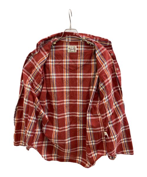 Hysteric Glamour（ヒステリックグラマー）Hysteric Glamour (ヒステリックグラマー) 長袖シャツ レッド サイズ:SIZE Lの古着・服飾アイテム