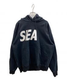 WIND AND SEA（ウィンダンシー）の古着「プルオーバーパーカー」｜ブラック