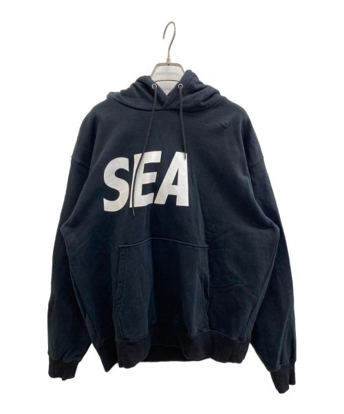 WIND AND SEA（ウィンダンシー）WIND AND SEA (ウィンダンシー) プルオーバーパーカー ブラック サイズ:Lの古着・服飾アイテム