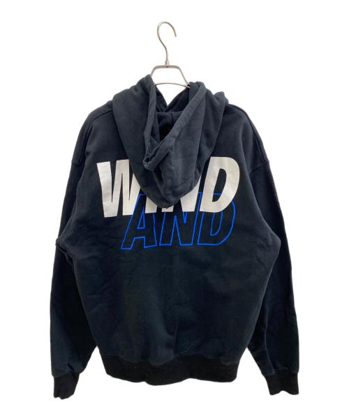 WIND AND SEA（ウィンダンシー）WIND AND SEA (ウィンダンシー) プルオーバーパーカー ブラック サイズ:Lの古着・服飾アイテム