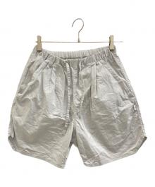 WAX（ワックス）の古着「Wide easy shorts」｜グレー
