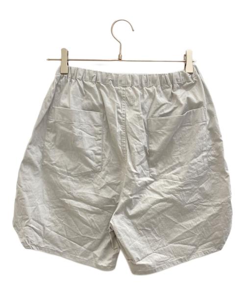 WAX（ワックス）WAX (ワックス) Wide easy shorts グレー サイズ:Lの古着・服飾アイテム