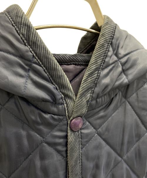 LAVENHAM（ラベンハム）LAVENHAM (ラベンハム) リバーシブルキルティングベスト ネイビー サイズ:36の古着・服飾アイテム