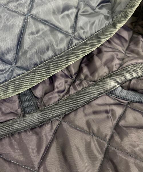 LAVENHAM（ラベンハム）LAVENHAM (ラベンハム) リバーシブルキルティングベスト ネイビー サイズ:36の古着・服飾アイテム