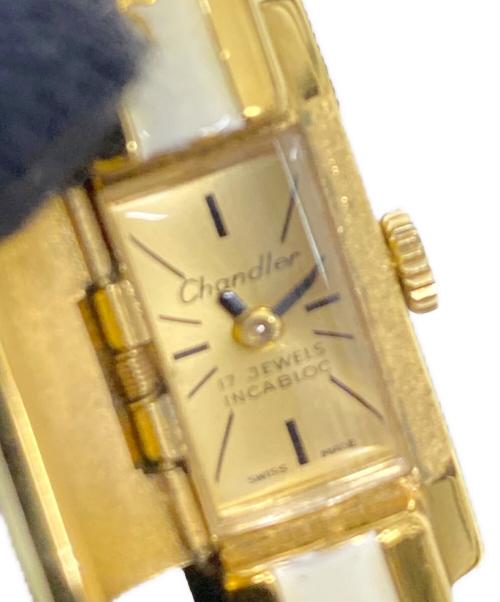 chandler（チャンドラー）Chandler (チャンドラー) リストウォッチ ホワイトの古着・服飾アイテム