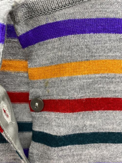 JOHN SMEDLEY（ジョンスメドレー）JOHN SMEDLEY (ジョンスメドレー) 薄手カーディガン グレー サイズ:Mの古着・服飾アイテム
