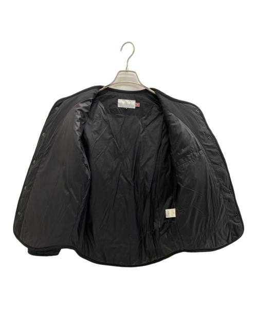 WILD THINGS（ワイルドシングス）WILD THINGS (ワイルドシングス) W'S NO COLLAR QUILTED JACKET ブラック サイズ:Sの古着・服飾アイテム