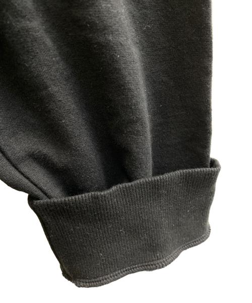 EMPORIO ARMANI（エンポリオアルマーニ）EMPORIO ARMANI (エンポリオアルマーニ) プルオーバーパーカー ブラック サイズ:XLの古着・服飾アイテム