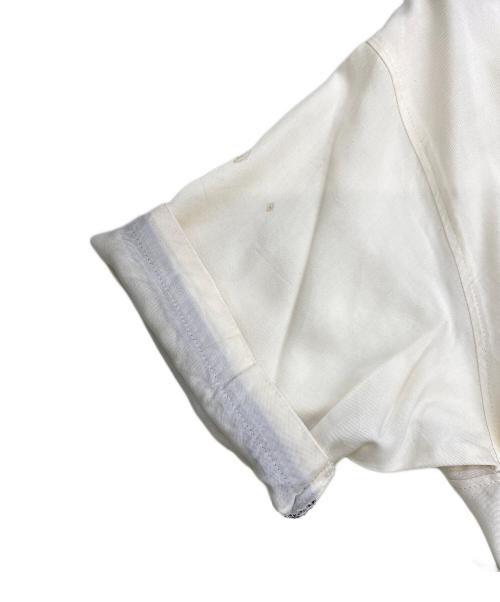 HOUSTON（ヒューストン）HOUSTON (ヒューストン) ボーリングシャツ ベージュ サイズ:XLの古着・服飾アイテム