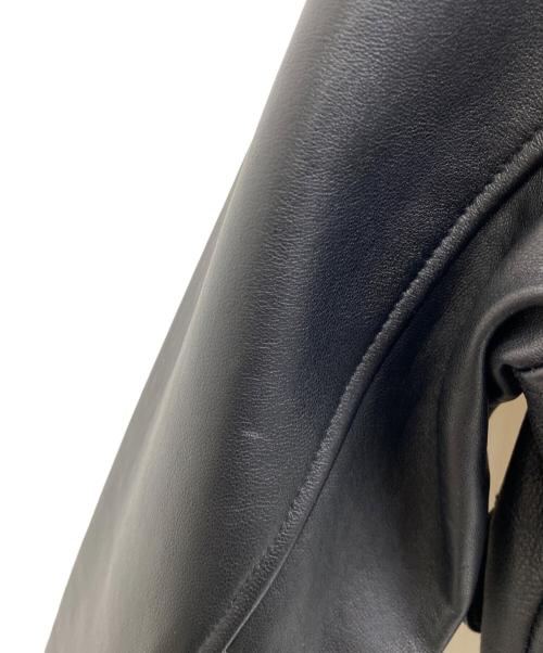 AVIREX（アヴィレックス）AVIREX (アヴィレックス) レザージャケット ブラック サイズ:Sの古着・服飾アイテム
