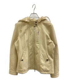 AVIREX（アヴィレックス）の古着「ジップジャケット」｜ベージュ