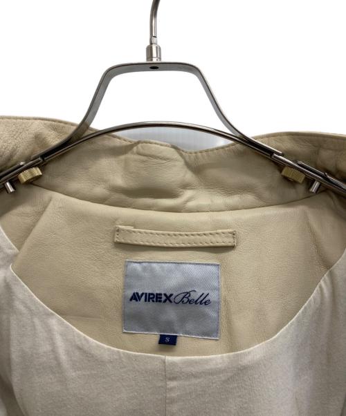 AVIREX（アヴィレックス）AVIREX (アヴィレックス) ジップジャケット ベージュ サイズ:Sの古着・服飾アイテム