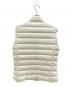 MONCLER (モンクレール) ダウンベスト アイボリー サイズ:1：30000円