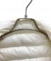中古・古着 MONCLER (モンクレール) ダウンベスト アイボリー サイズ:1：30000円