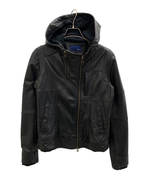 AVIREX（アヴィレックス）AVIREX (アヴィレックス) レザージャケット ブラック サイズ:Sの古着・服飾アイテム