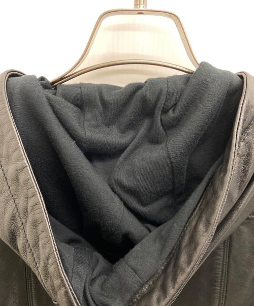AVIREX（アヴィレックス）AVIREX (アヴィレックス) レザージャケット ブラック サイズ:Sの古着・服飾アイテム