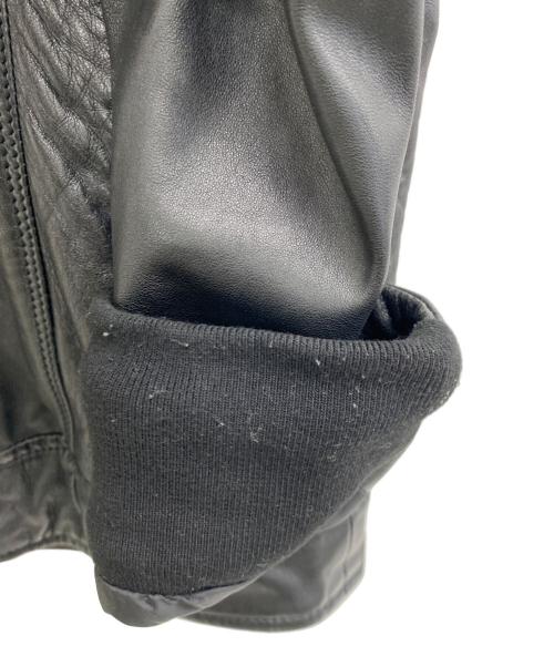 AVIREX（アヴィレックス）AVIREX (アヴィレックス) レザージャケット ブラック サイズ:Sの古着・服飾アイテム