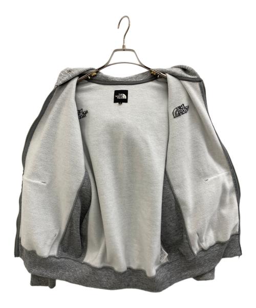 THE NORTH FACE（ザ ノース フェイス）THE NORTH FACE (ザ ノース フェイス) Square Logo FullZip グレー サイズ:Sの古着・服飾アイテム