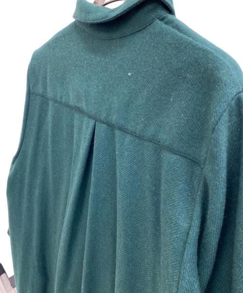 Midi-Umi（ミディウミ）Midi-Umi (ミディウミ) 長袖ワンピース グリーン サイズ:Fの古着・服飾アイテム