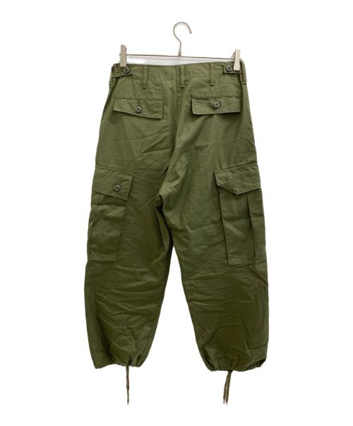 BEAMS BOY（ビームスボーイ）BEAMS BOY (ビームスボーイ) Buzz Rickson's (バズリクソンズ) ポプリン アーミーパンツ オリーブ サイズ:Mの古着・服飾アイテム