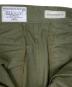 中古・古着 BEAMS BOY (ビームスボーイ) Buzz Rickson's (バズリクソンズ) ポプリン アーミーパンツ オリーブ サイズ:M：11000円