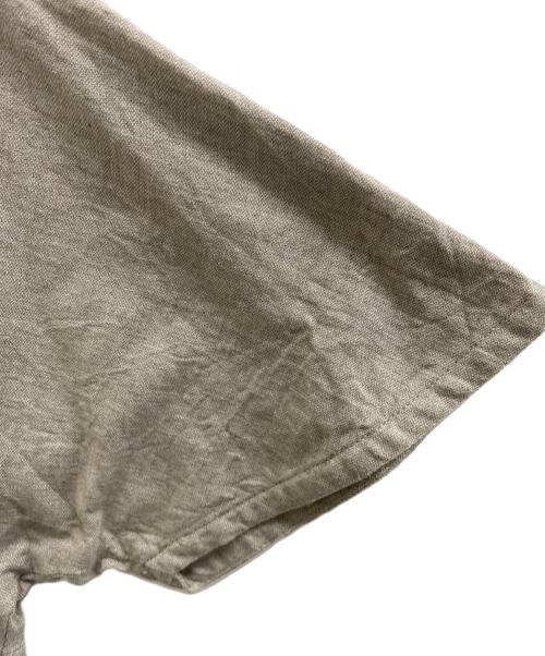 genten（ゲンテン）genten (ゲンテン) 半袖ブラウス グレー サイズ:38の古着・服飾アイテム