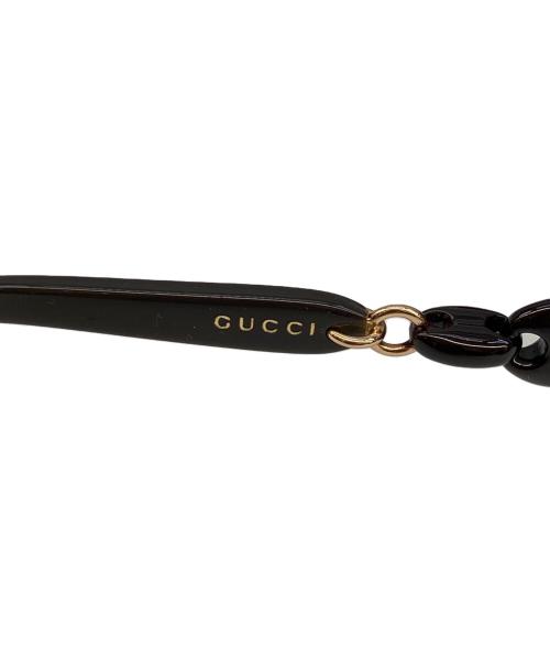 GUCCI（グッチ）GUCCI (グッチ) サングラス ブラウン サイズ:58?16の古着・服飾アイテム