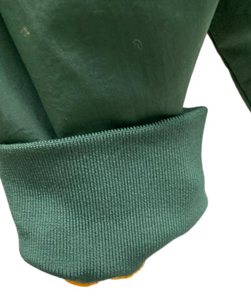 VISION STREET WEAR（ヴィションストリートウェアー）VISION STREET WEAR (ヴィションストリートウェアー) レーシングナイロンジャケット グリーン×ホワイト サイズ:Lの古着・服飾アイテム