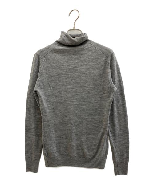 JOHN SMEDLEY（ジョンスメドレー）JOHN SMEDLEY (ジョンスメドレー) タートルネックニット グレー サイズ:Sの古着・服飾アイテム