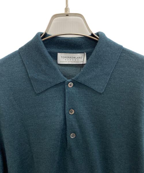 TOMORROW LAND（トゥモローランド）TOMORROW LAND (トゥモローランド) タートルネックニット グリーン サイズ:M 未使用品の古着・服飾アイテム