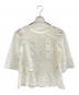 GRACE CONTINENTAL（グレースコンチネンタル）の古着「半袖ブラウス」｜ホワイト