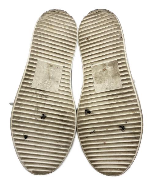 GIUSEPPE ZANOTTI（ジュゼッペザノッティ）GIUSEPPE ZANOTTI (ジュゼッペザノッティ) スニーカー ホワイト サイズ:39 1/2の古着・服飾アイテム
