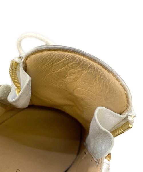GIUSEPPE ZANOTTI（ジュゼッペザノッティ）GIUSEPPE ZANOTTI (ジュゼッペザノッティ) スニーカー ホワイト サイズ:39 1/2の古着・服飾アイテム