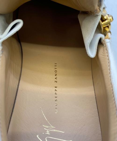 GIUSEPPE ZANOTTI（ジュゼッペザノッティ）GIUSEPPE ZANOTTI (ジュゼッペザノッティ) スニーカー ホワイト サイズ:39 1/2の古着・服飾アイテム